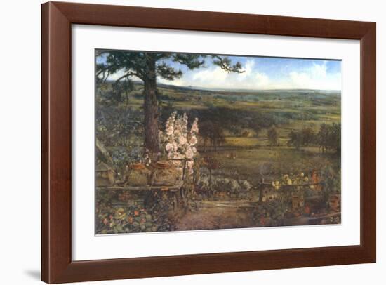 Minister's Garden-Cecil Gordon Lawson-Framed Art Print