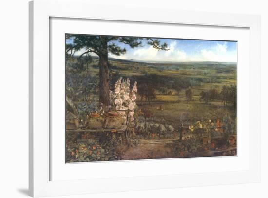 Minister's Garden-Cecil Gordon Lawson-Framed Art Print