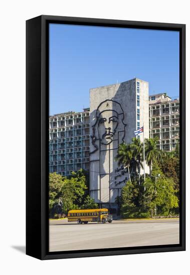 Ministerio Del Interior, Plaza De La Revolucion, Vedado, Havana, Cuba-Jon Arnold-Framed Stretched Canvas