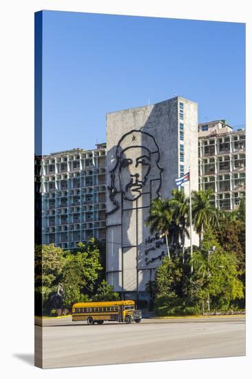 Ministerio Del Interior, Plaza De La Revolucion, Vedado, Havana, Cuba-Jon Arnold-Stretched Canvas