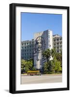 Ministerio Del Interior, Plaza De La Revolucion, Vedado, Havana, Cuba-Jon Arnold-Framed Premium Photographic Print
