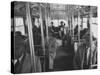 Ministers and Others Riding a Bus to Protest Against Segregated Transportation-null-Stretched Canvas