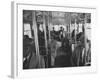 Ministers and Others Riding a Bus to Protest Against Segregated Transportation-null-Framed Photographic Print