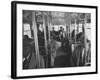 Ministers and Others Riding a Bus to Protest Against Segregated Transportation-null-Framed Photographic Print