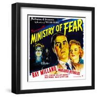Ministry of Fear-null-Framed Art Print
