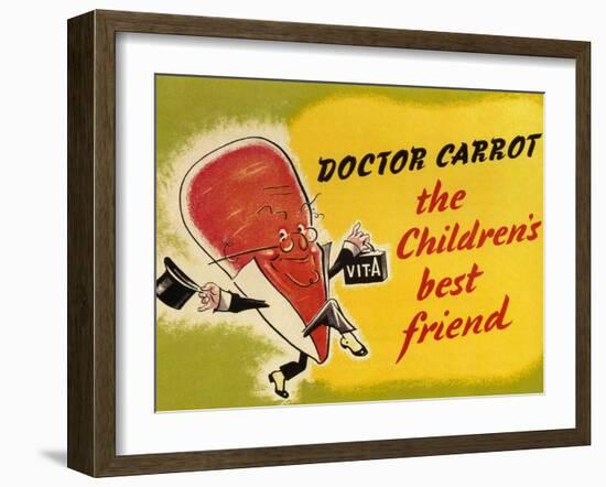 Ministry of Food Poster, c.1940-English School-Framed Giclee Print