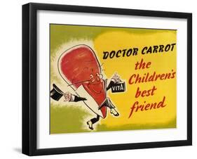 Ministry of Food Poster, c.1940-English School-Framed Giclee Print