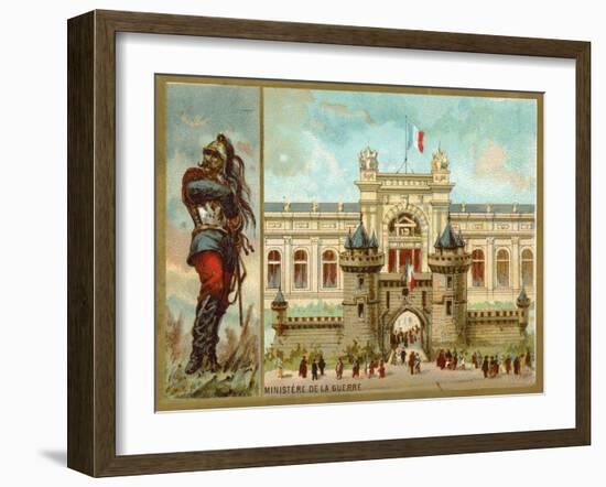 Ministry of War, Paris-null-Framed Giclee Print
