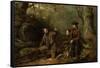 Mink Trapping Prime, 1862-Arthur Fitzwilliam Tait-Framed Stretched Canvas