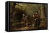 Mink Trapping Prime, 1862-Arthur Fitzwilliam Tait-Framed Stretched Canvas