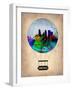 Minneapolis Air Balloon-NaxArt-Framed Art Print