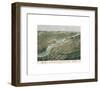 Minneapolis and Saint Anthony, Minnesota, 1867-A^ Ruger-Framed Giclee Print