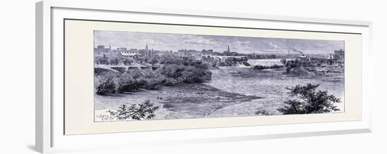 Minneapolis and St. Anthony's Fall United States of America-null-Framed Giclee Print