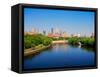 Minneapolis and the Mississippi River-null-Framed Stretched Canvas