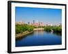 Minneapolis and the Mississippi River-null-Framed Photographic Print