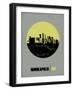 Minneapolis Circle Poster 2-NaxArt-Framed Art Print