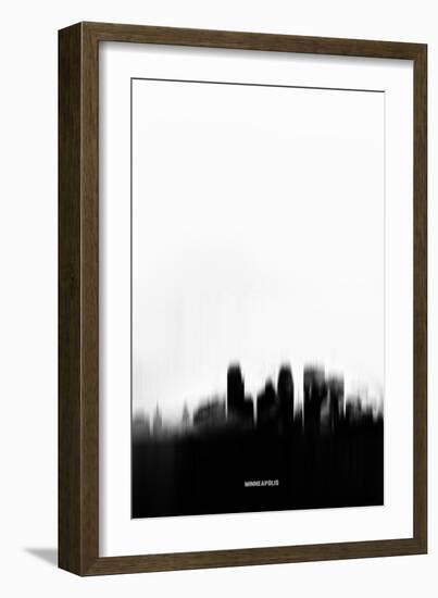 Minneapolis Downtown-NaxArt-Framed Art Print