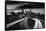 Minneapolis M N Skyline BW-Steve Gadomski-Framed Stretched Canvas