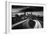 Minneapolis M N Skyline BW-Steve Gadomski-Framed Photographic Print