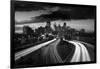 Minneapolis M N Skyline BW-Steve Gadomski-Framed Photographic Print