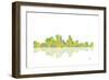 Minneapolis Minnesota 1-Marlene Watson-Framed Giclee Print