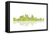 Minneapolis Minnesota 1-Marlene Watson-Framed Stretched Canvas