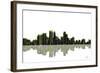 Minneapolis Minnesota BW 1-Marlene Watson-Framed Giclee Print