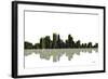 Minneapolis Minnesota BW 1-Marlene Watson-Framed Giclee Print