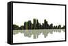 Minneapolis Minnesota BW 1-Marlene Watson-Framed Stretched Canvas