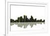 Minneapolis Minnesota BW 1-Marlene Watson-Framed Giclee Print