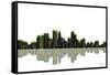 Minneapolis Minnesota BW 1-Marlene Watson-Framed Stretched Canvas