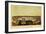 Minneapolis, Minnesota - Panoramic Map-Lantern Press-Framed Art Print