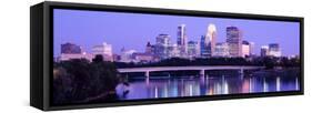 Minneapolis, MN-null-Framed Stretched Canvas