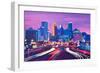 Minneapolis Skyline at Night in Minnesota-Markus Bleichner-Framed Premium Giclee Print