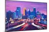 Minneapolis Skyline at Night in Minnesota-Markus Bleichner-Mounted Premium Giclee Print