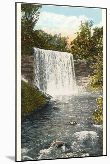 Minnehaha Falls, Minneapolis, Minnesota-null-Mounted Art Print
