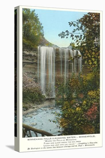 Minnehaha Falls, Minneapolis, Minnesota-null-Stretched Canvas