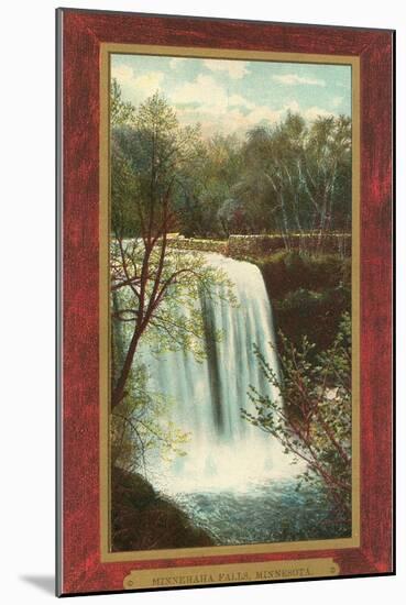 Minnehaha Falls, Minneapolis, Minnesota-null-Mounted Art Print