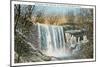 Minnehaha Falls, Minneapolis, Minnesota-null-Mounted Art Print