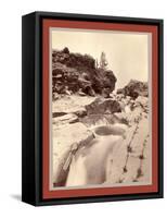 Minnekahta Falls. Near Hot Springs, Dak-John C. H. Grabill-Framed Stretched Canvas
