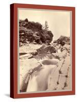 Minnekahta Falls. Near Hot Springs, Dak-John C. H. Grabill-Stretched Canvas