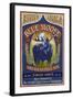 Minnesota - Blue Moose Pale Ale-Lantern Press-Framed Art Print