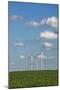 Minnesota, Dexter, Grand Meadow Wind Farm-Peter Hawkins-Mounted Photographic Print