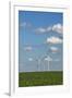 Minnesota, Dexter, Grand Meadow Wind Farm-Peter Hawkins-Framed Photographic Print