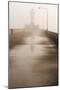 Minnesota, Duluth, Canal Park, Ship Canal in Fog-Peter Hawkins-Mounted Photographic Print