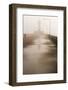 Minnesota, Duluth, Canal Park, Ship Canal in Fog-Peter Hawkins-Framed Photographic Print