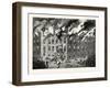 Minnesota: Fatal Burning of the Insane Asylum at St. Peter, Us, 1880 1881-null-Framed Giclee Print