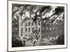 Minnesota: Fatal Burning of the Insane Asylum at St. Peter, Us, 1880 1881-null-Mounted Giclee Print