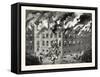 Minnesota: Fatal Burning of the Insane Asylum at St. Peter, Us, 1880 1881-null-Framed Stretched Canvas