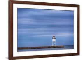 Minnesota, Grand Marais. Grand Marais Lighthouse-Jamie & Judy Wild-Framed Photographic Print